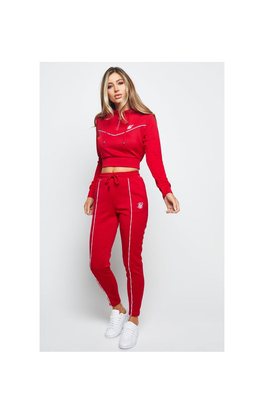 SikSilk Duality Track Top - Red