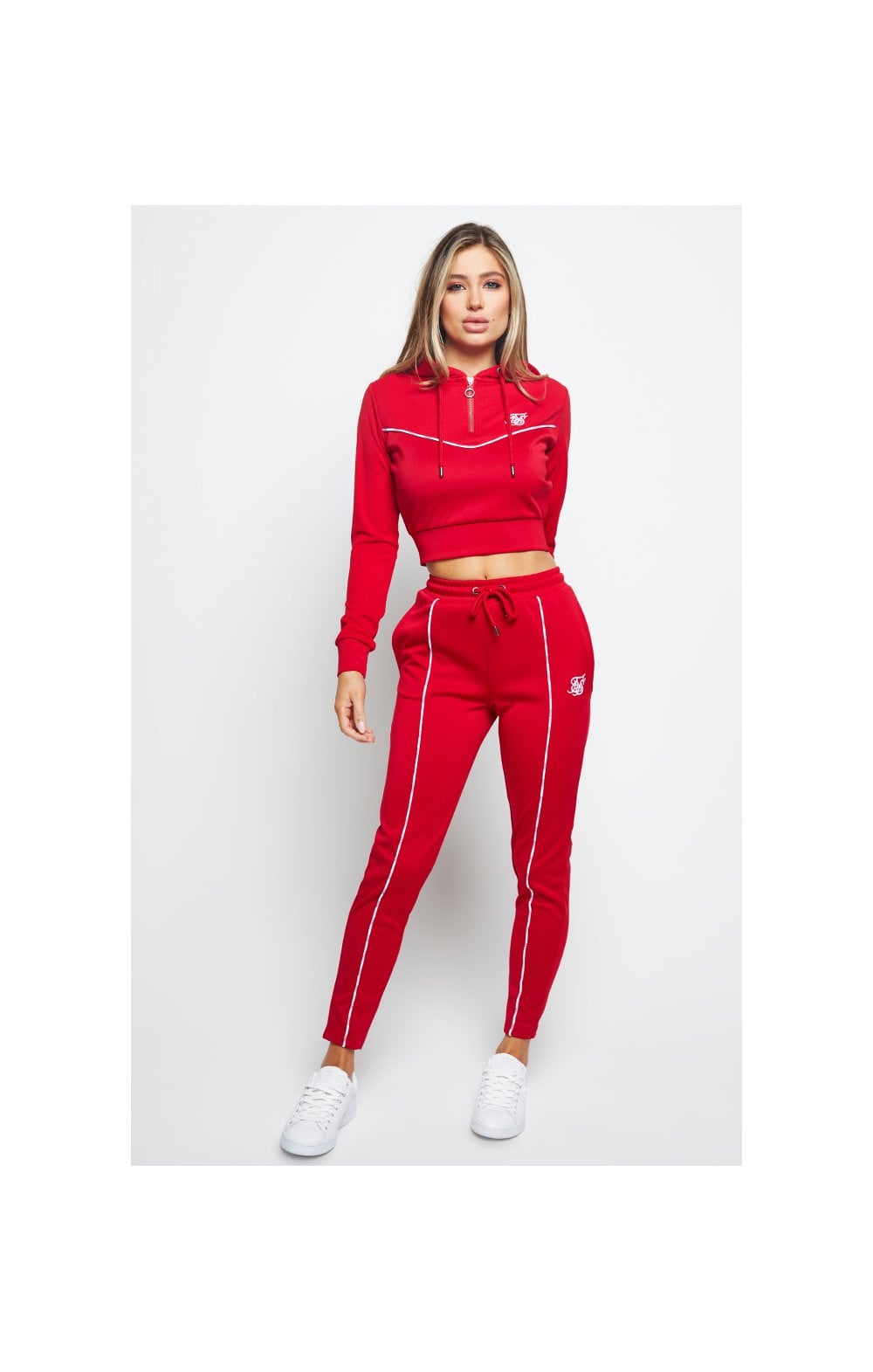 Charger l&#39;image dans la galerie, SikSilk Duality Track Top - Red (4)