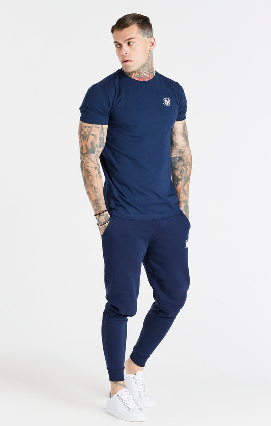 Pantalon de jogging ajusté bleu marine Essential