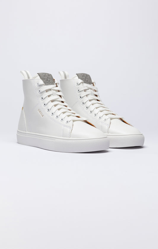 Sneakers montantes blanches classiques