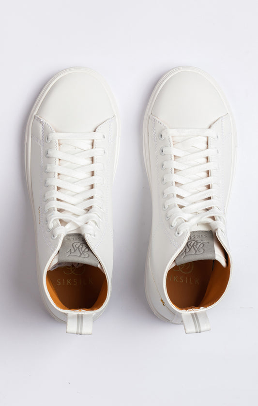 Sneakers montantes blanches classiques
